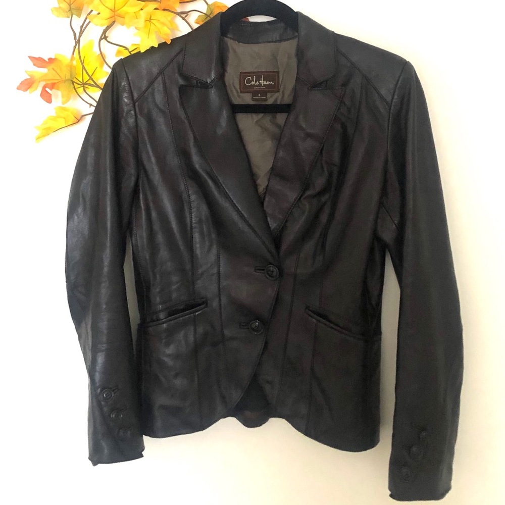 Gorgeous Cole Haan Lambskin jacket